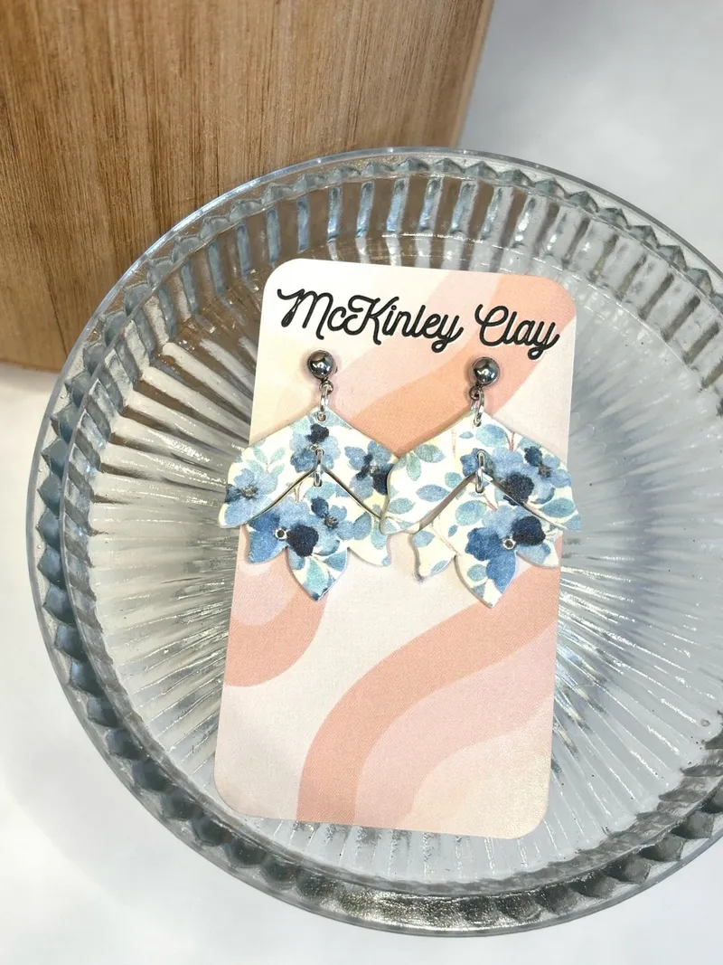 Blue Florals
