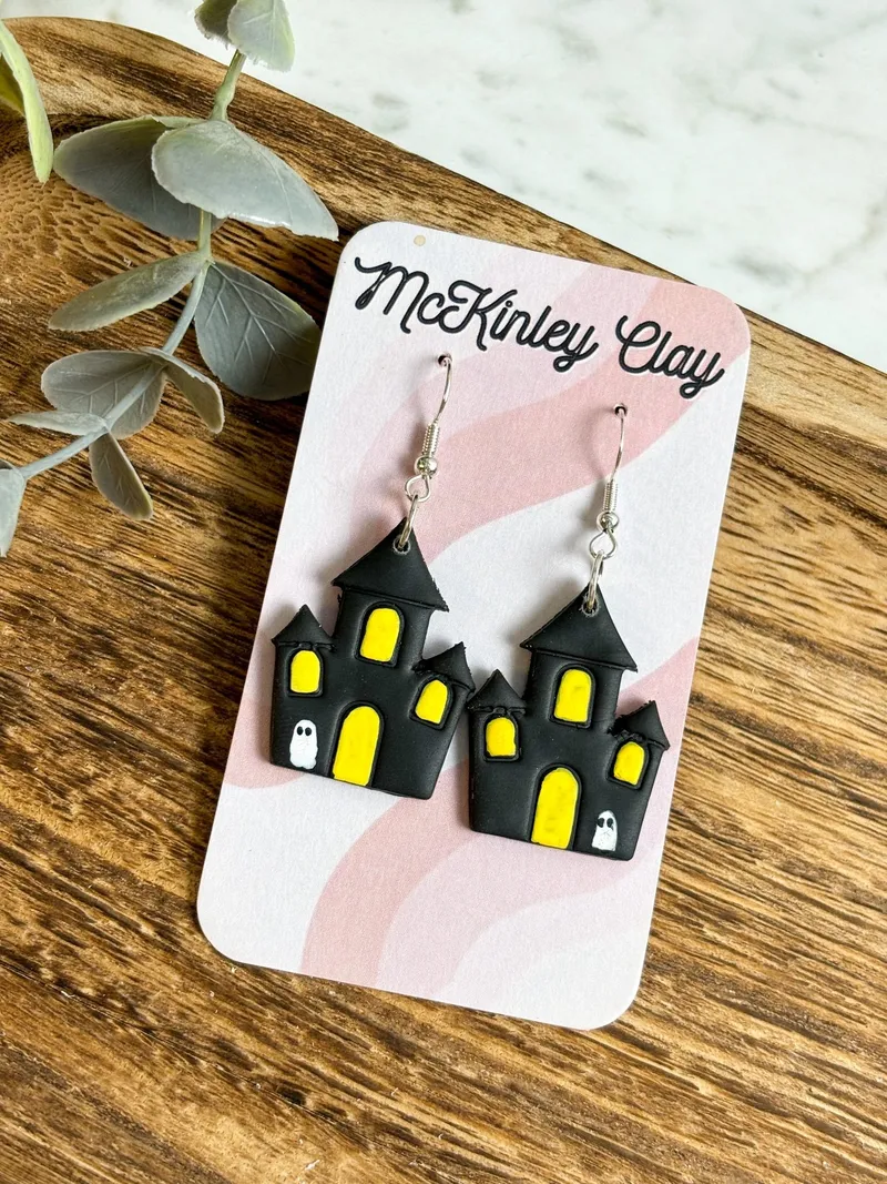 Haunted House Dangle