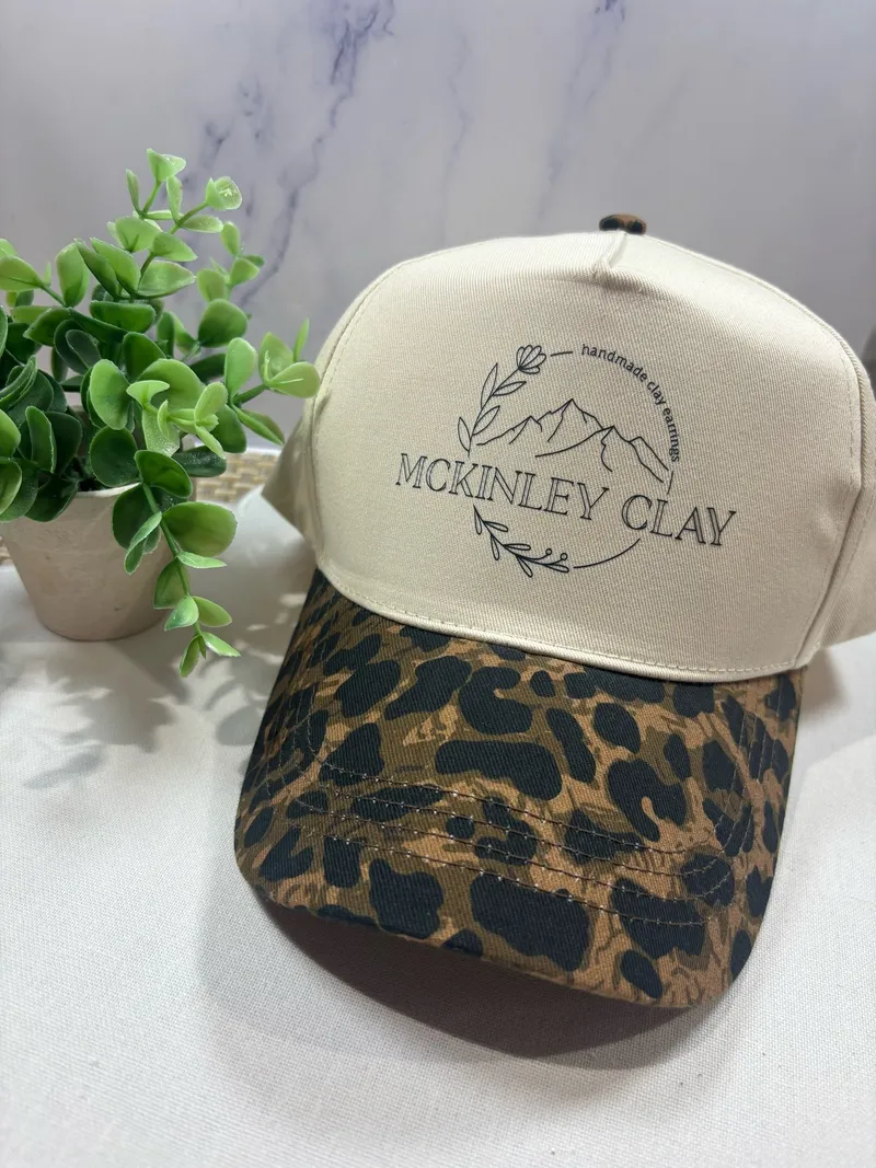 McKinley Clay Leopard Baseball Hat