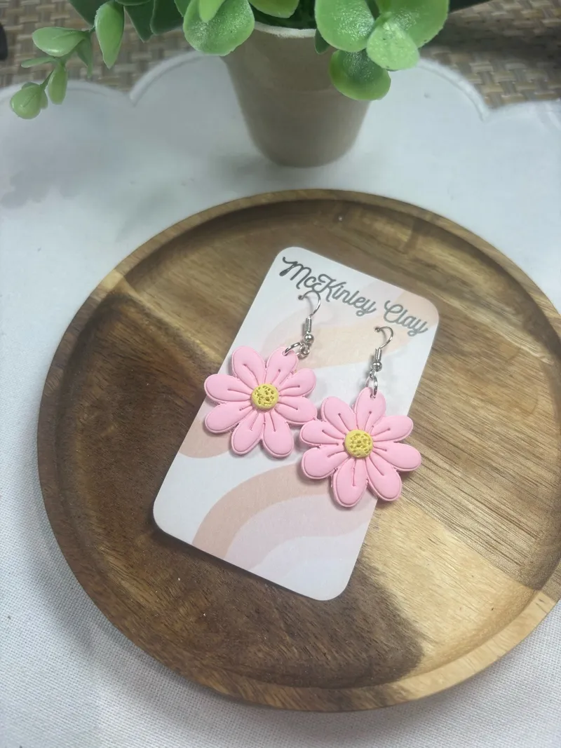 Pink & Yellow Daisy
