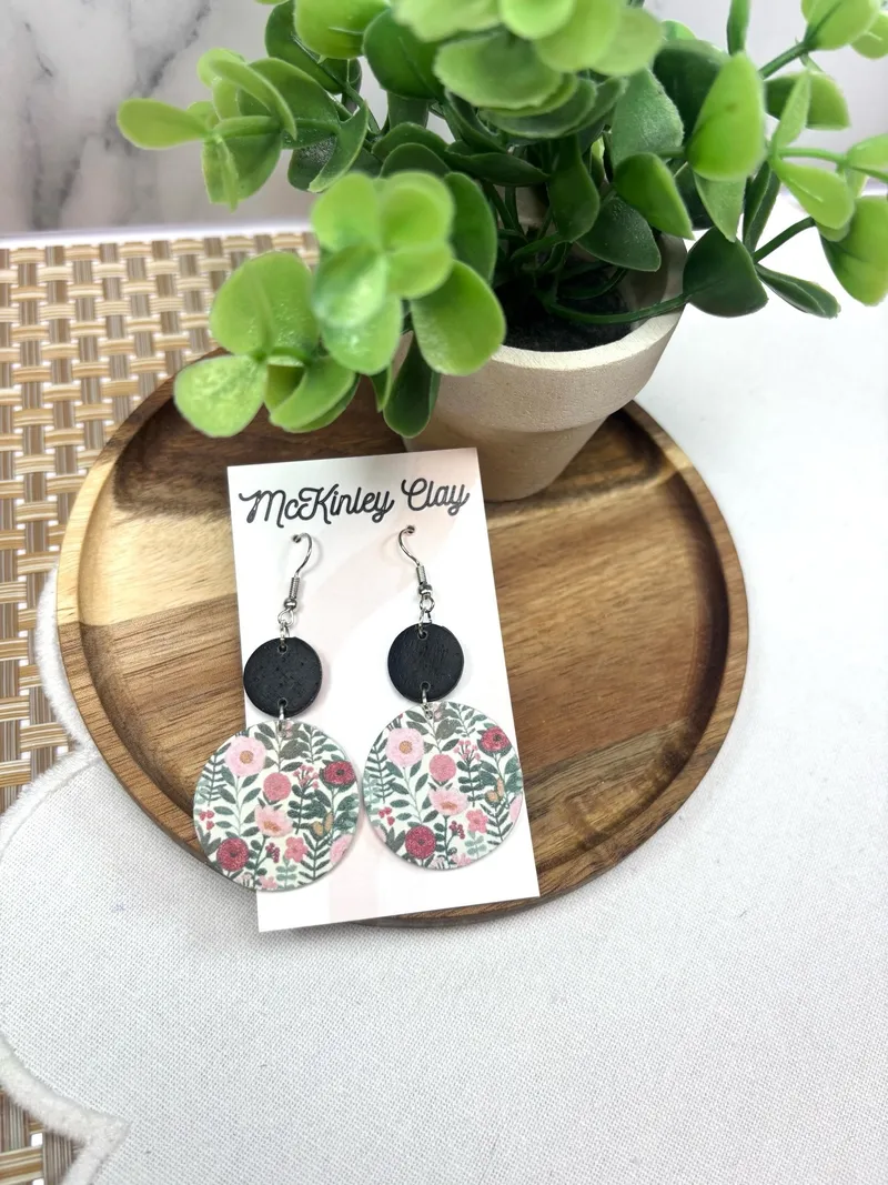 Floral & Black