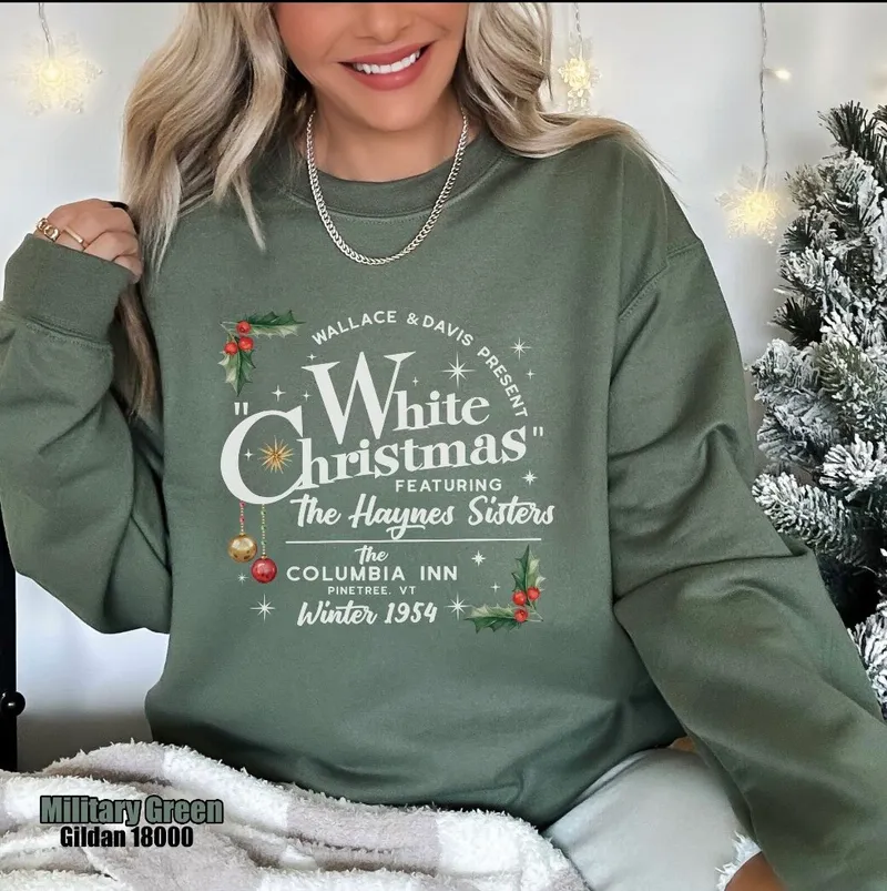 White Christmas Crewneck