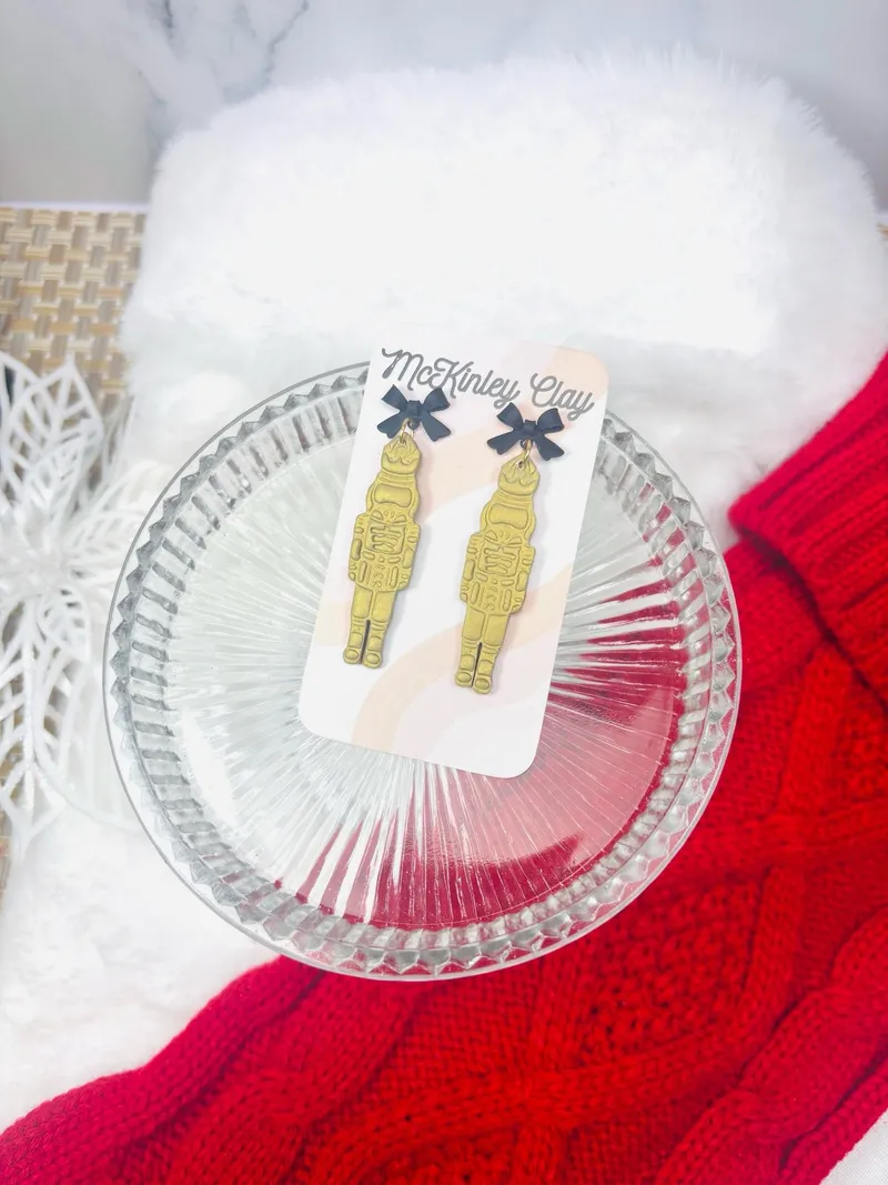 Gold & Black Nutcrackers
