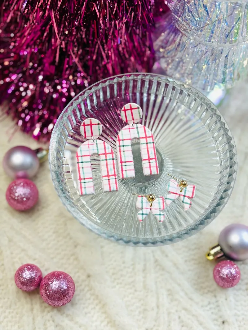 Pink Holiday Plaid