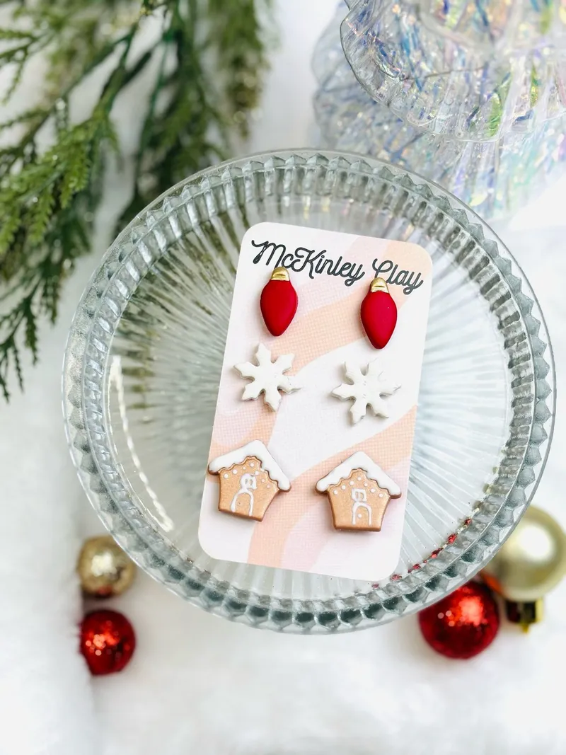 Gingerbread House Stud Pack