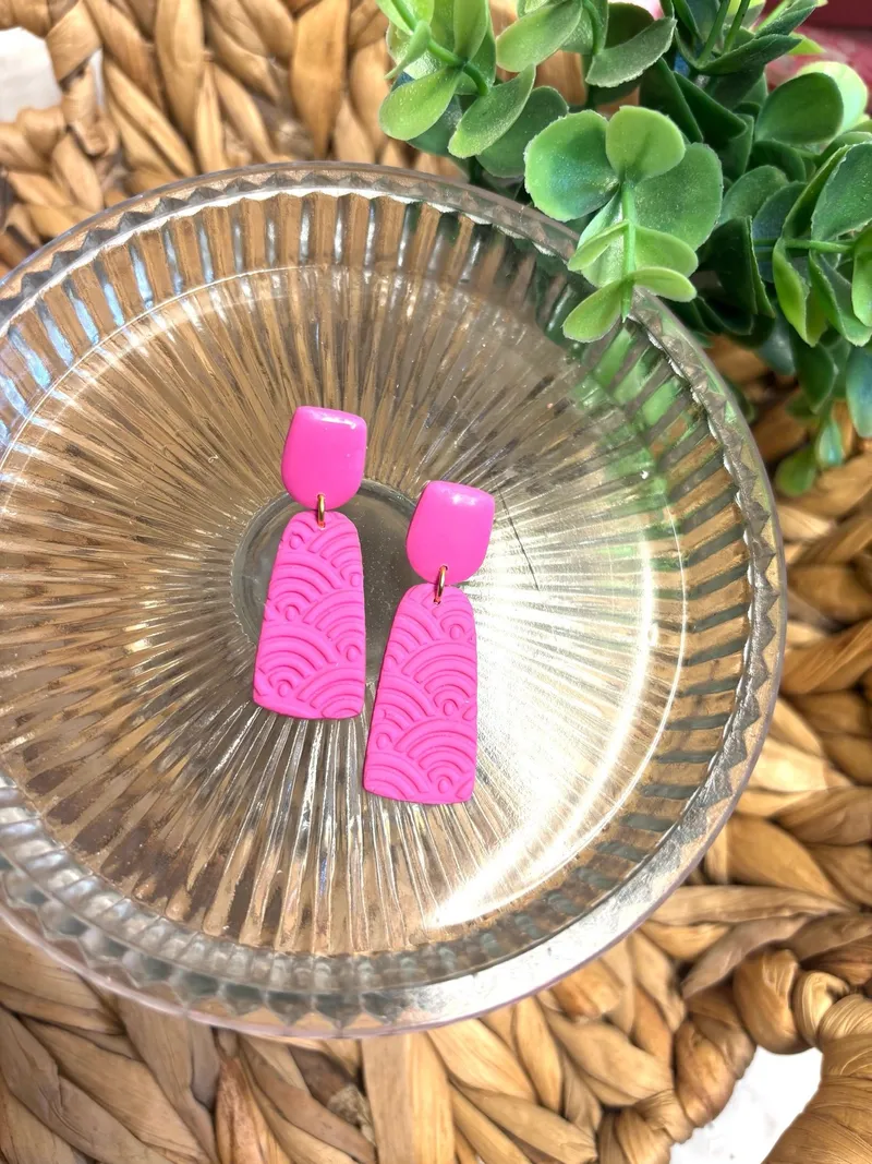 Hot Pink Dangle