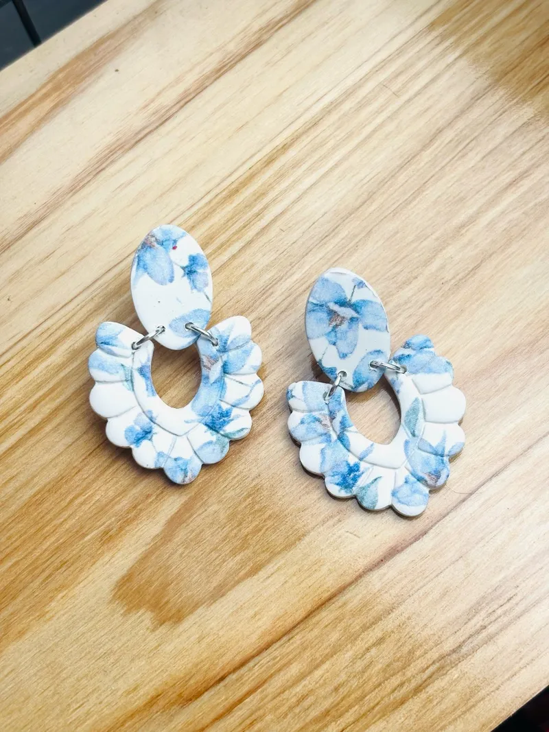 Blue Florals