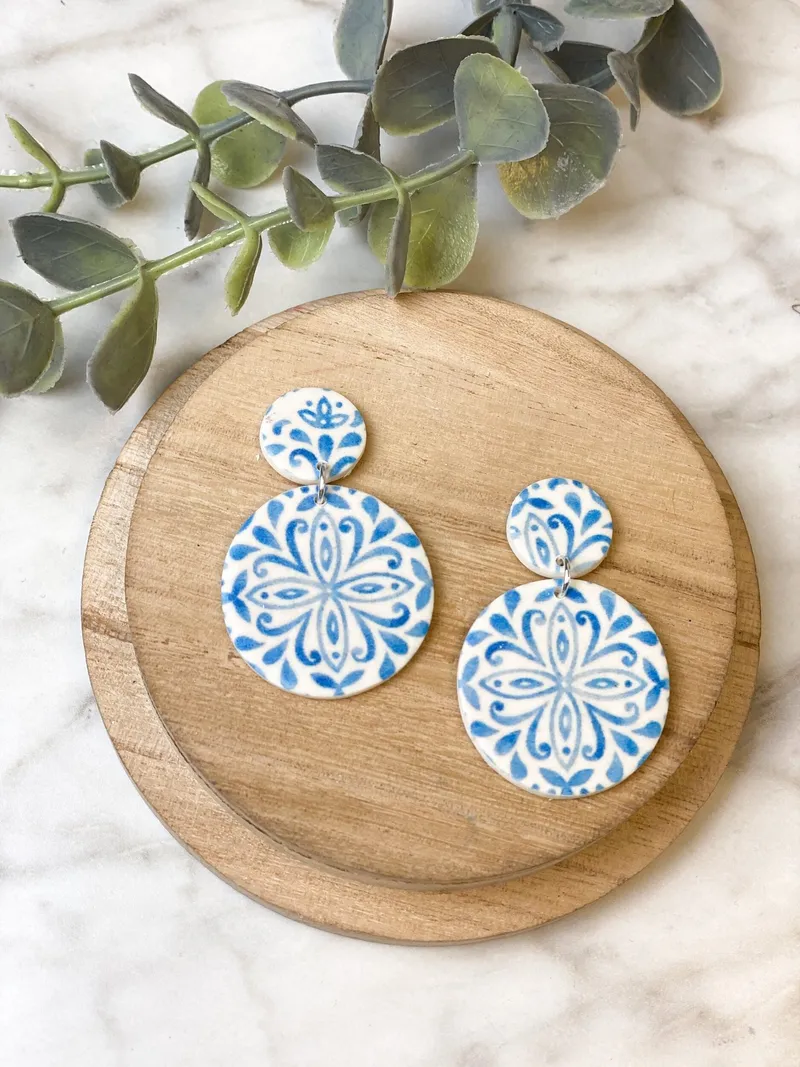 Blue & White