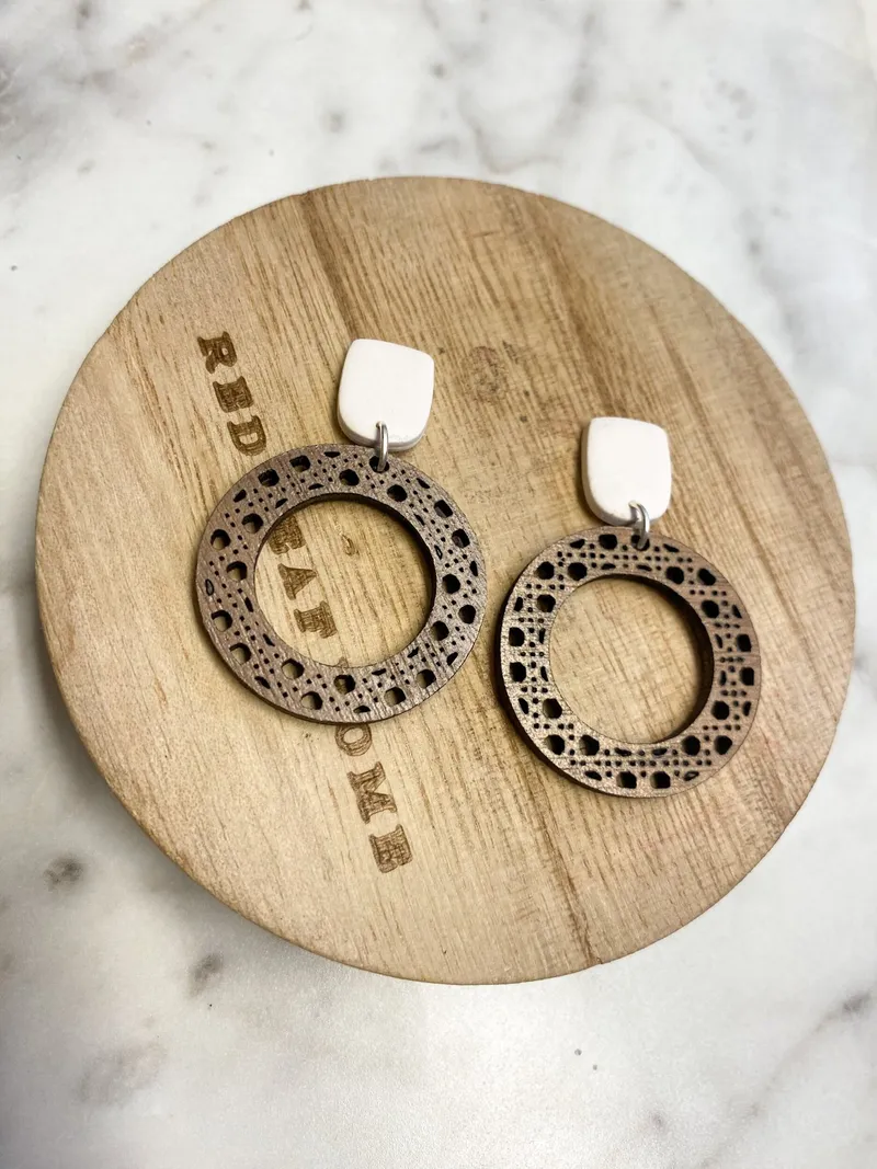 Rattan Hoops