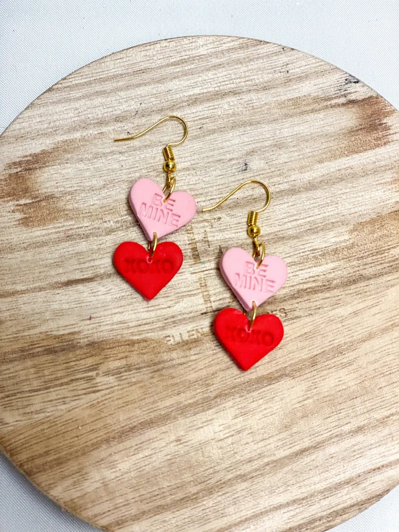 Conversation Heart (gold or silver)