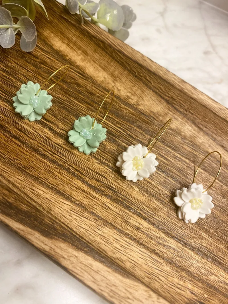 Floral Hoops