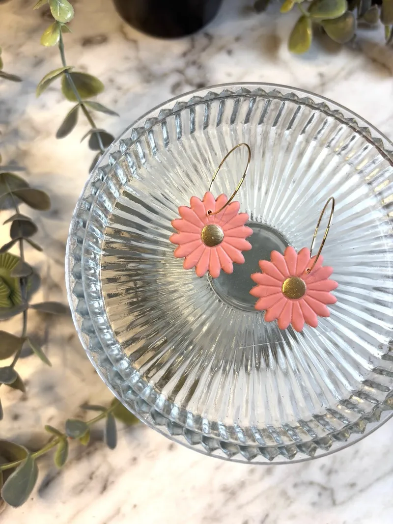 Daisy Hoops