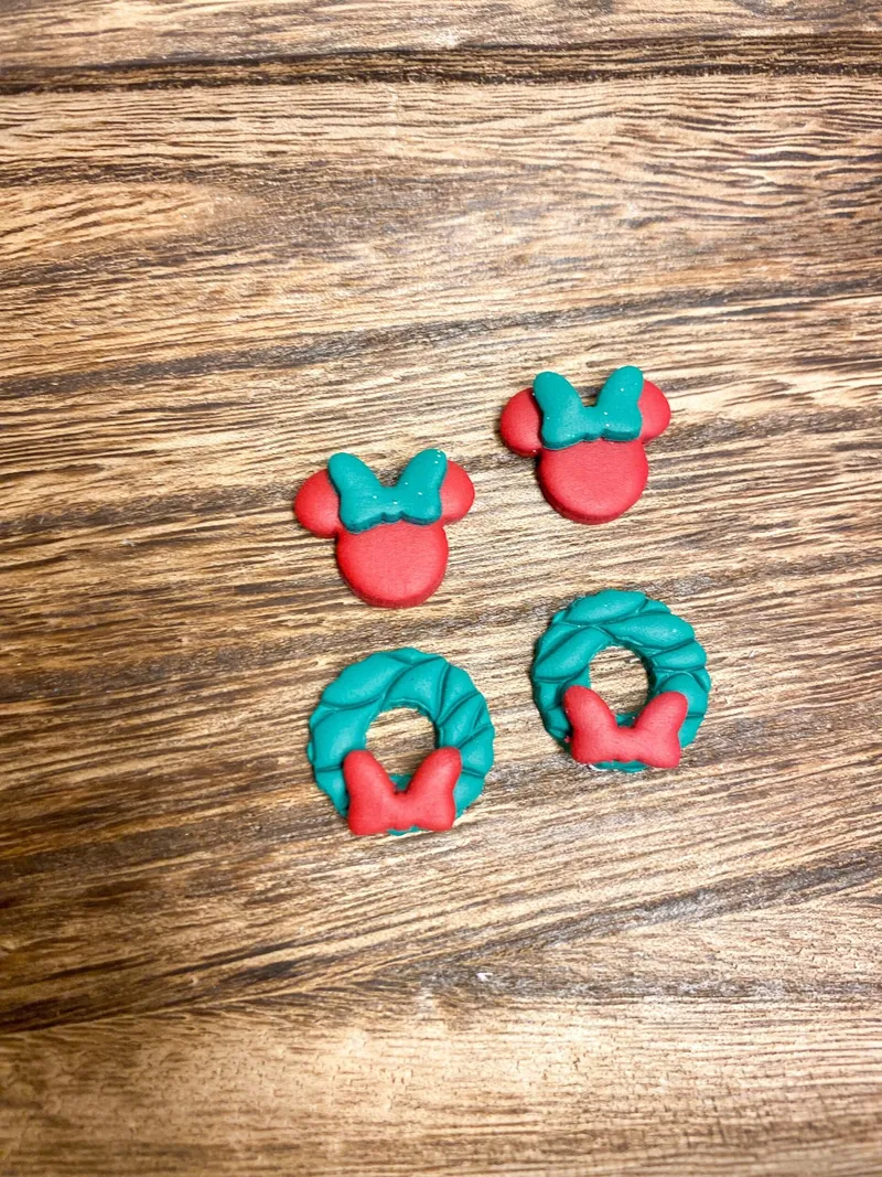 Mouse Christmas Studs