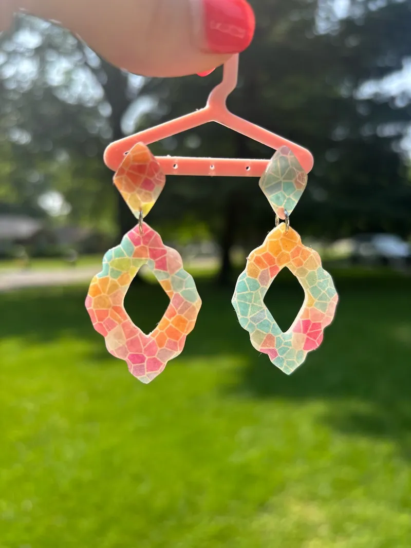 Stained Glass Dangle
