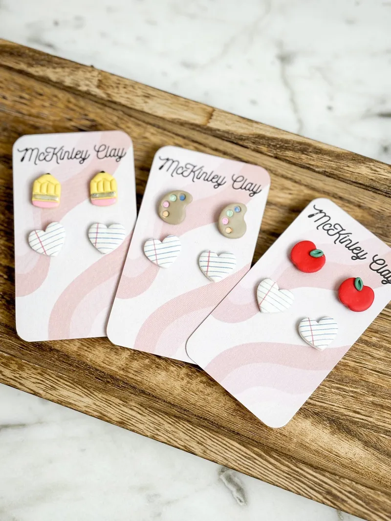 Back To School Studs