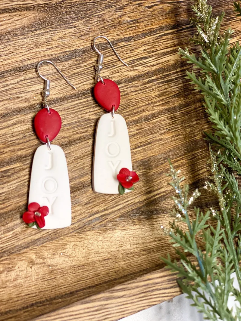 Joy Floral Dangle