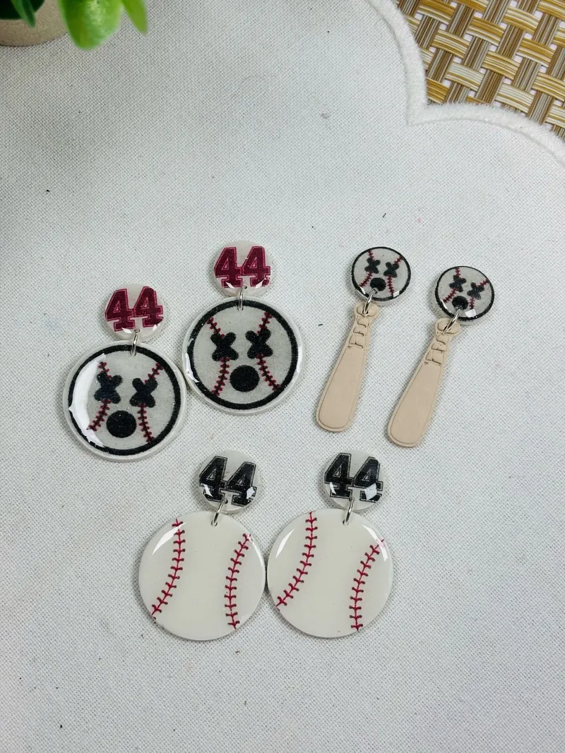 Custom Team Earrings