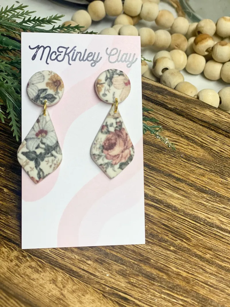 Floral Dangle