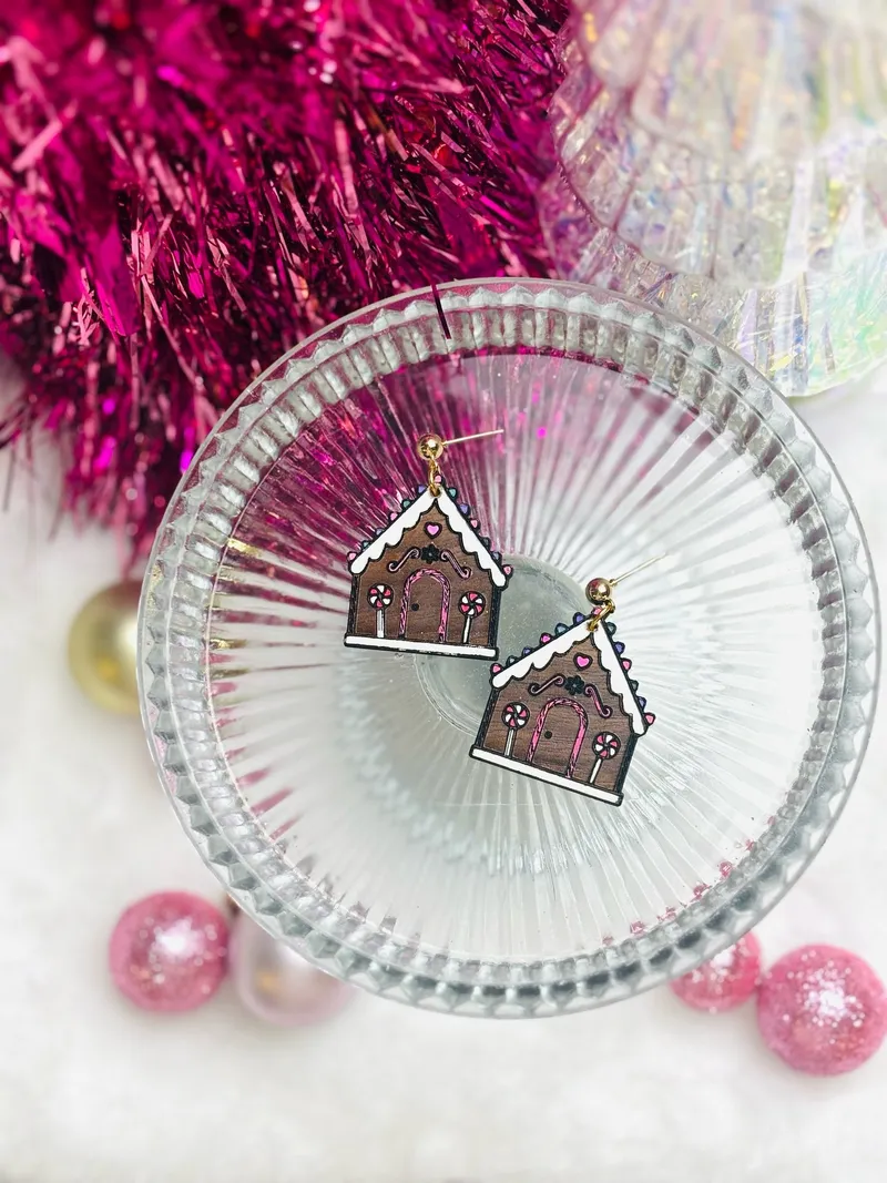 Gumdrop Gingerbread House