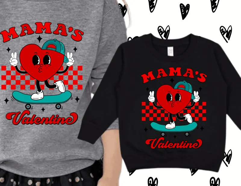 Mama's Valentine Skateboard Crew