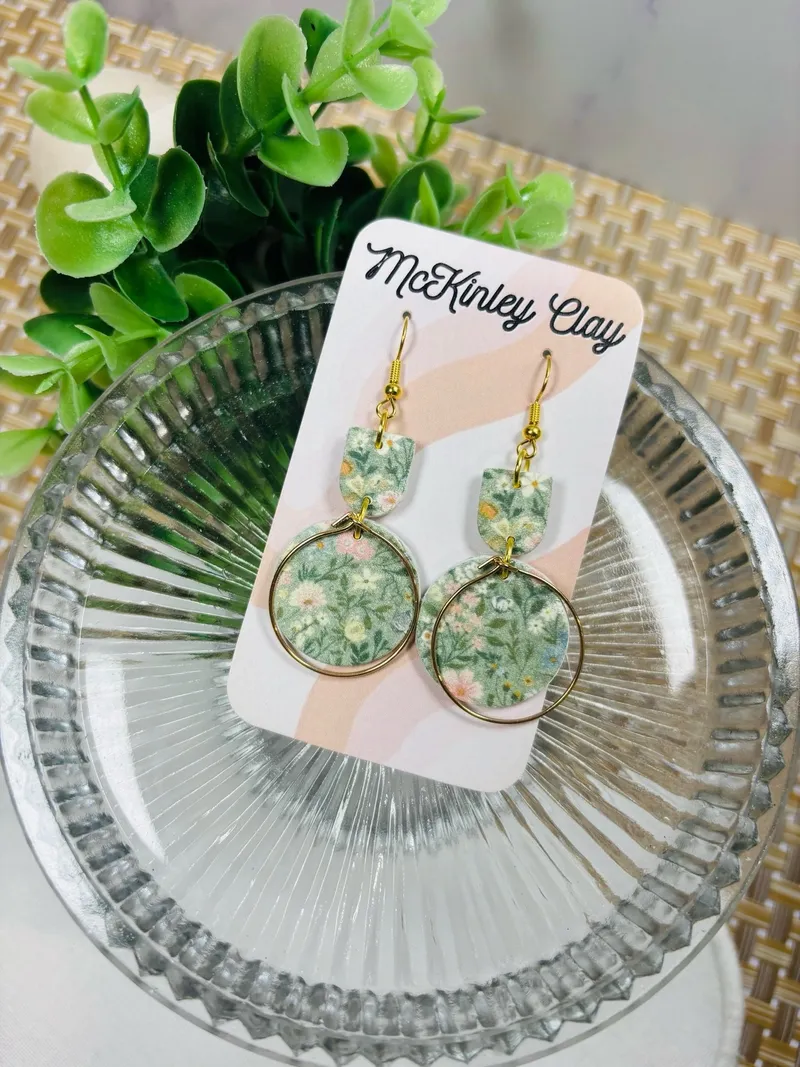 Green Florals