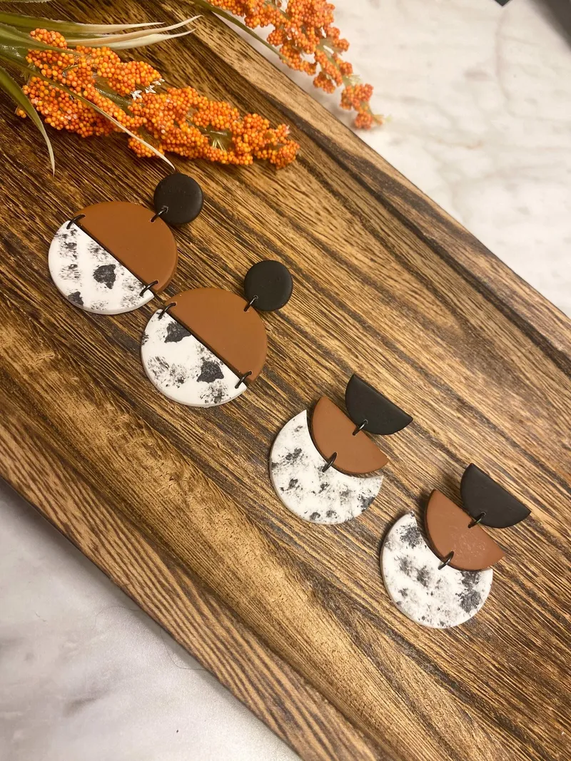Speckle, brown & black