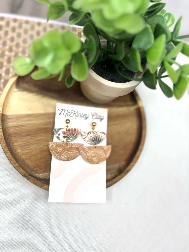 Boho pattern dangle