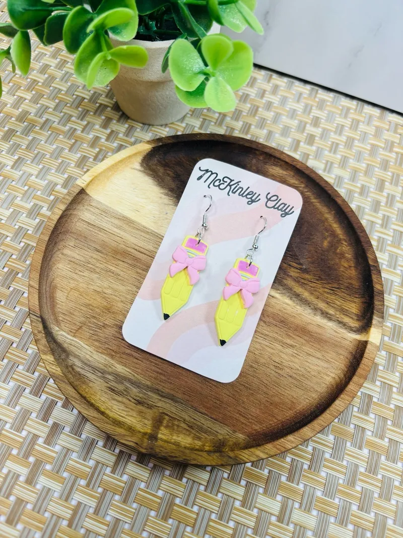 Pencil Bow Dangle