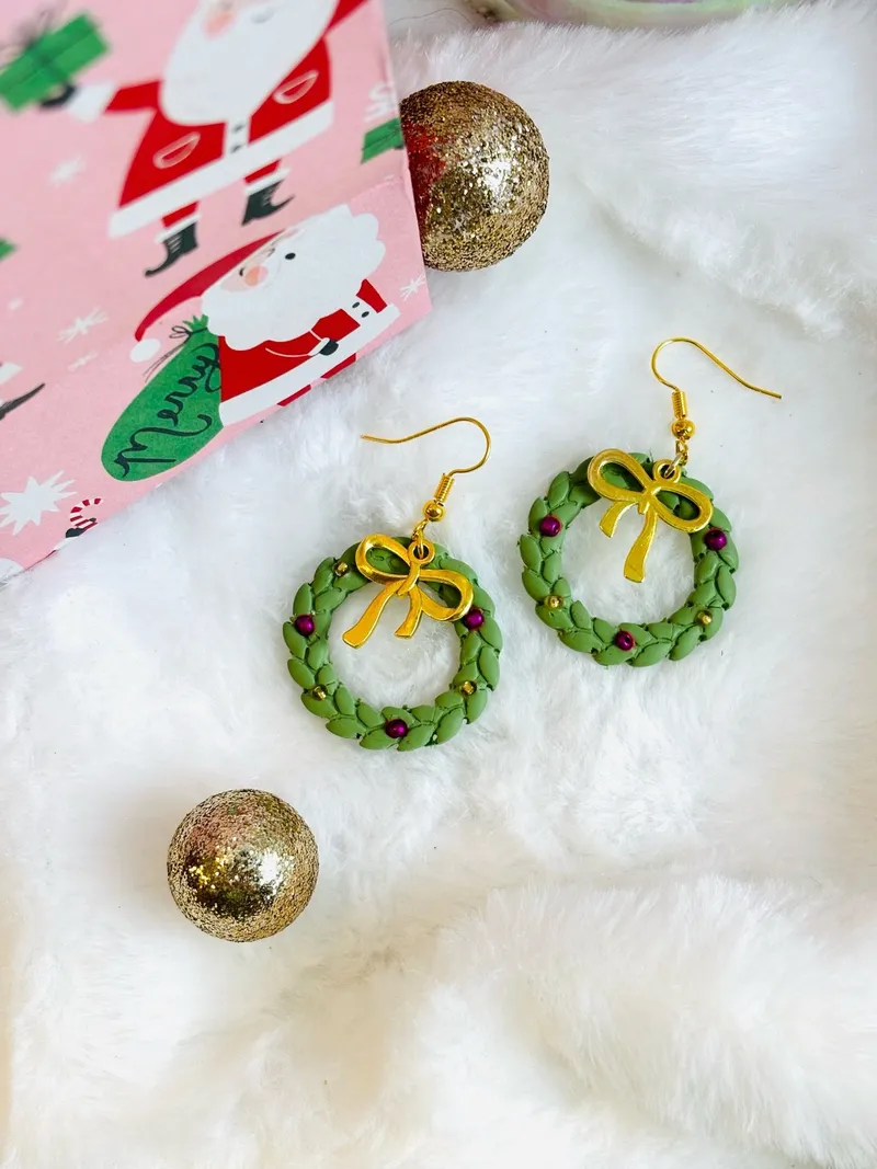 Beaded wreath