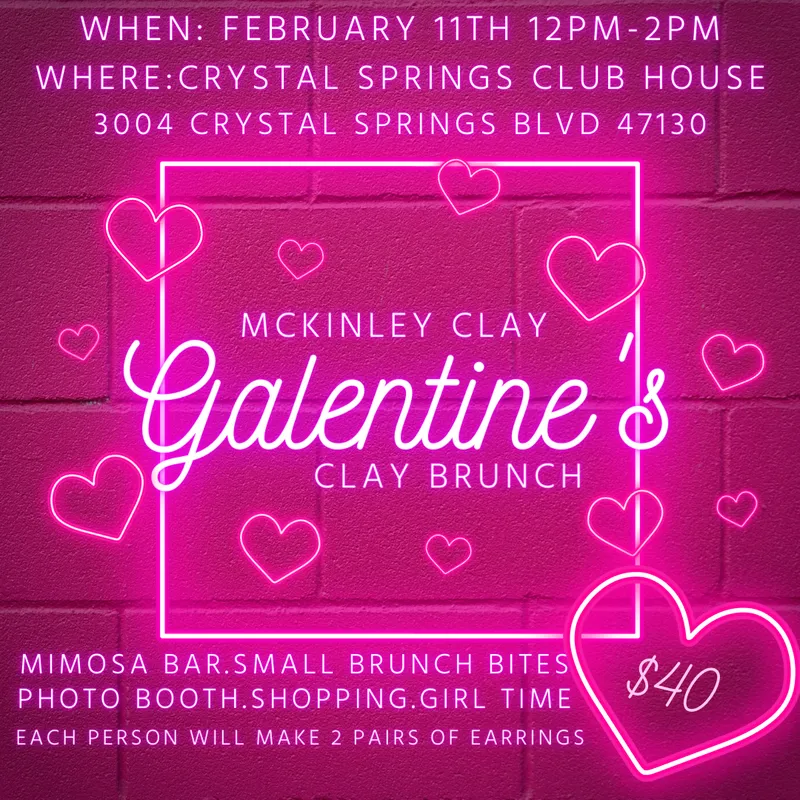 Galentines Clay Brunch Ticket