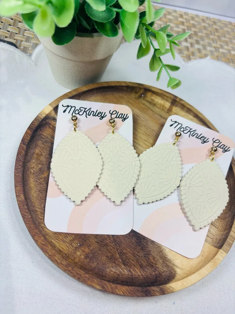 Pressed floral statement