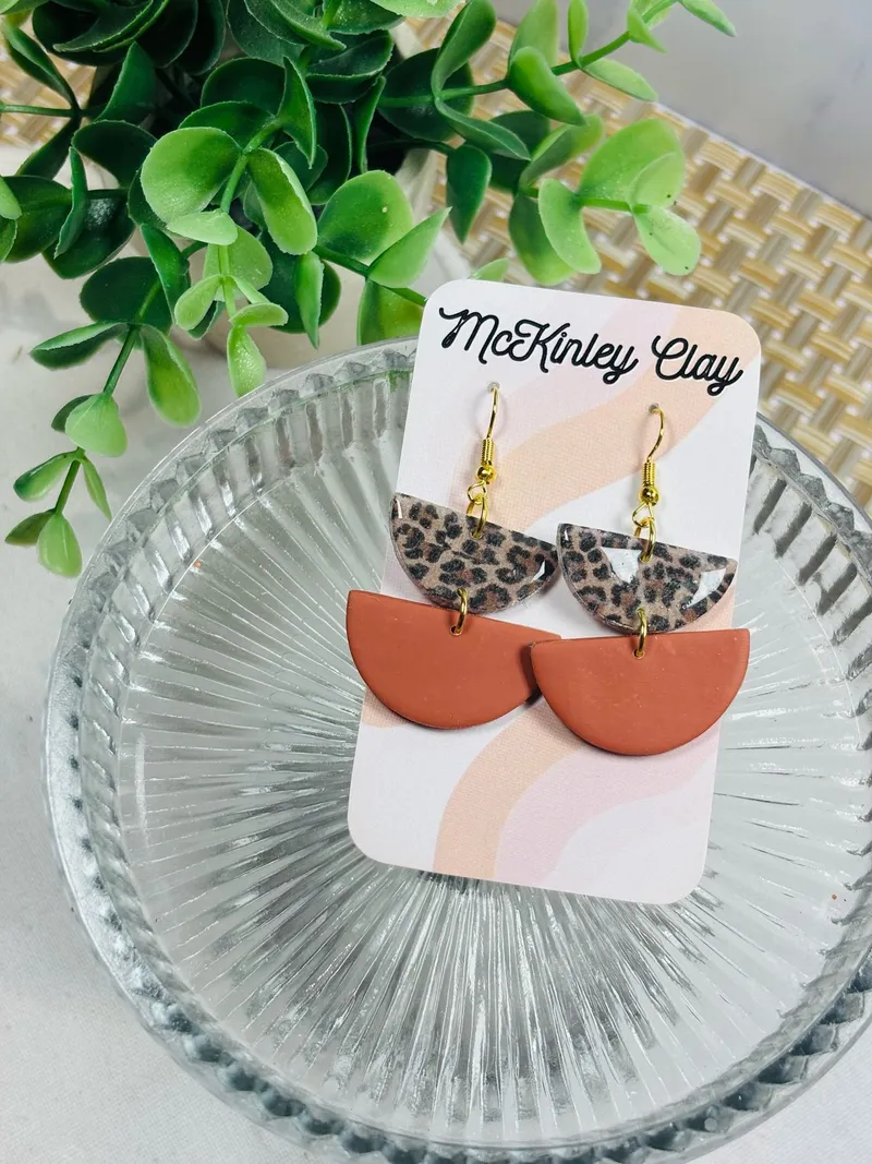 Leopard & Burnt Orange