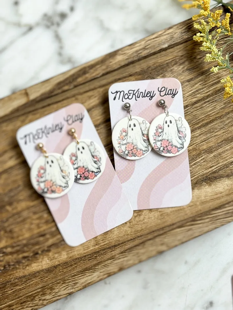 Vintage Floral Ghosts