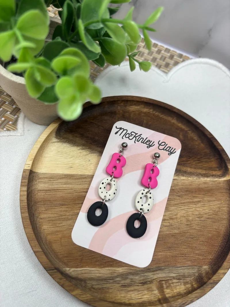 Hot Pink & Polka Boo