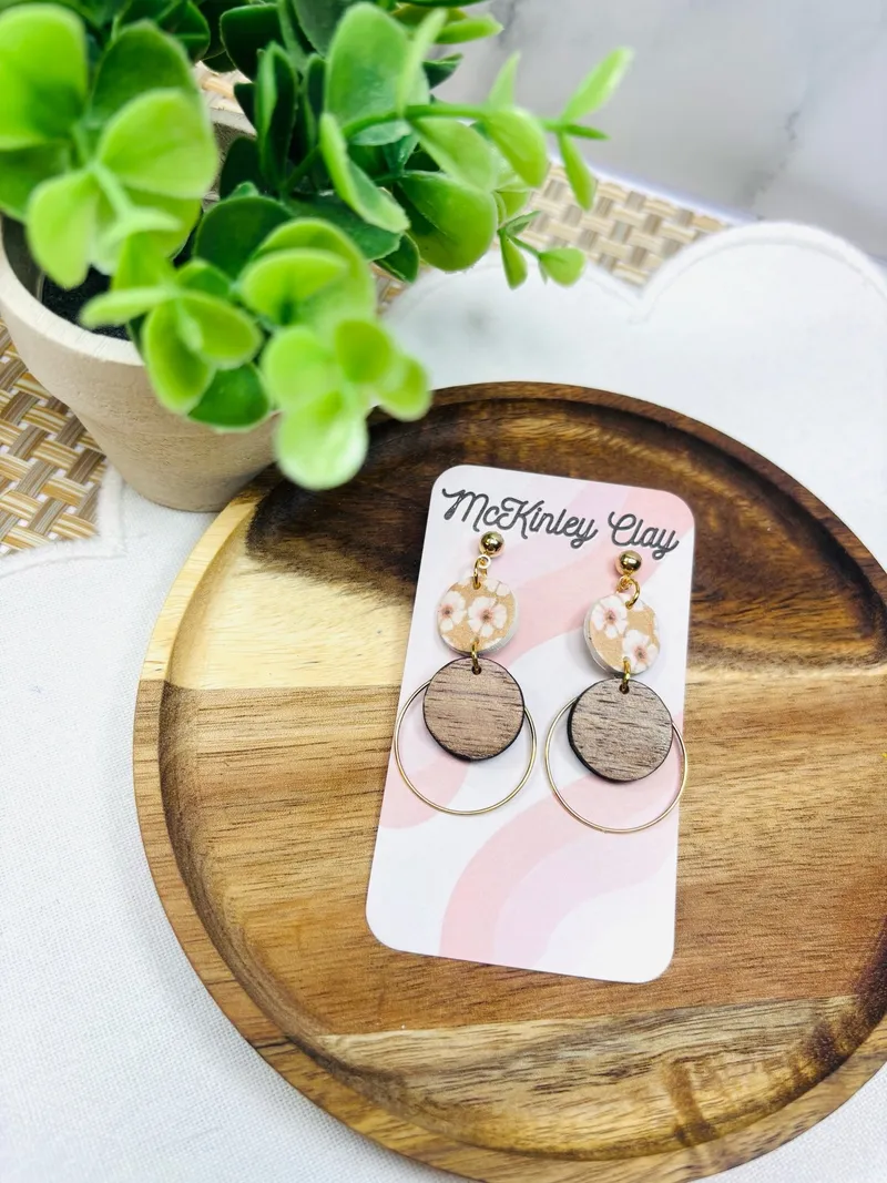 Boho Floral & Wood